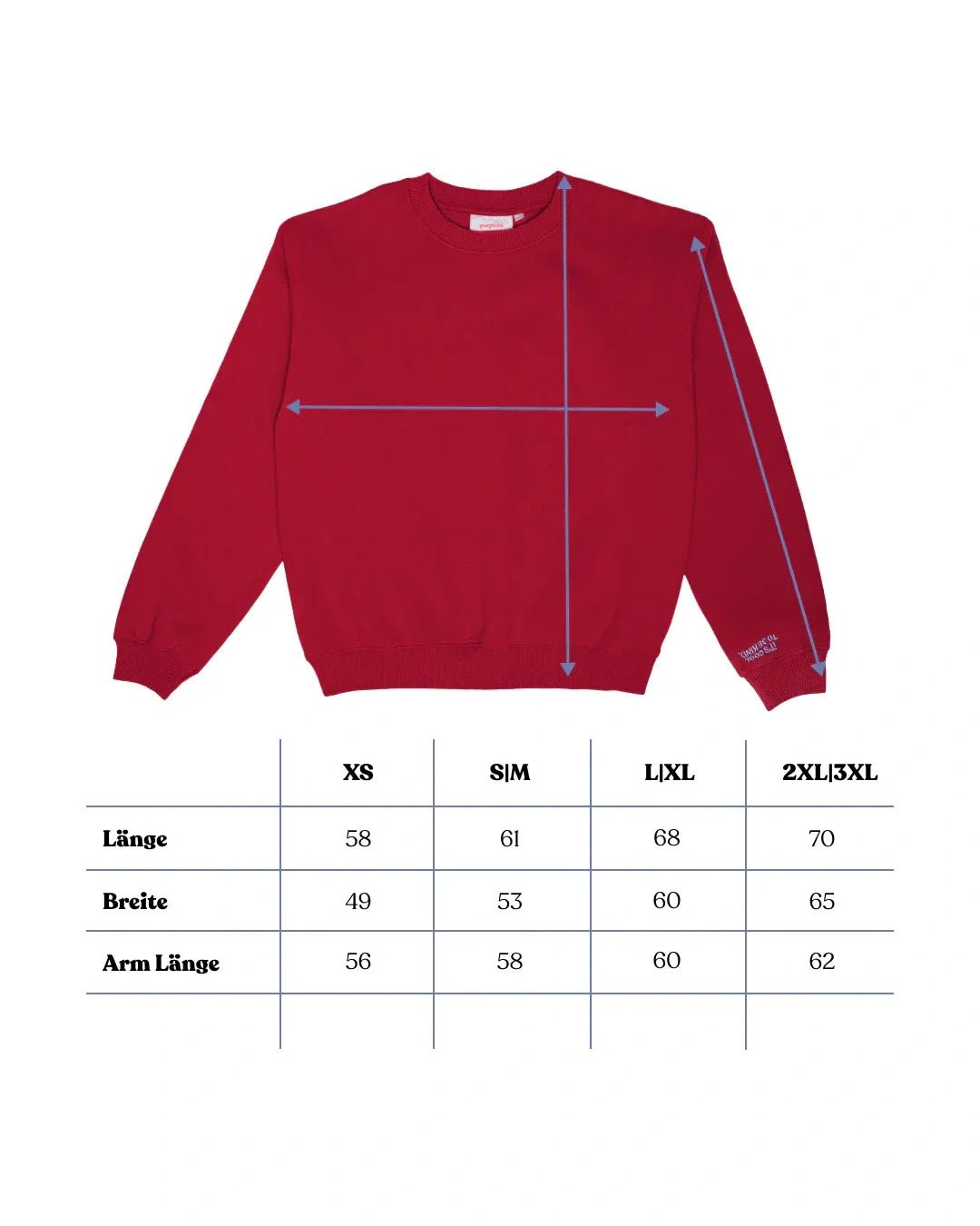 popeia - KINDNESS Sweater • Bordeaux - Pullover - ROSA ECK