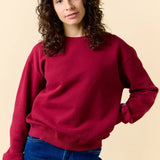 popeia - KINDNESS Sweater • Bordeaux - Pullover - ROSA ECK