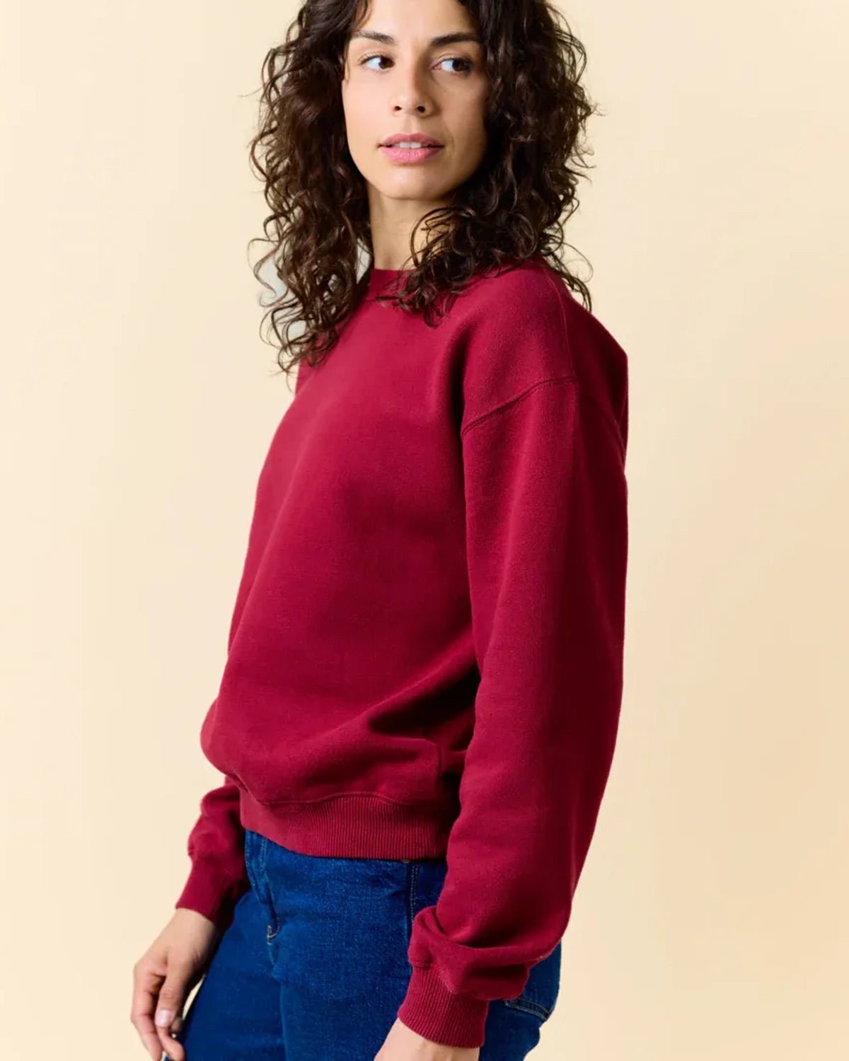 popeia - KINDNESS Sweater • Bordeaux - Pullover - ROSA ECK
