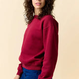 popeia - KINDNESS Sweater • Bordeaux - Pullover - ROSA ECK