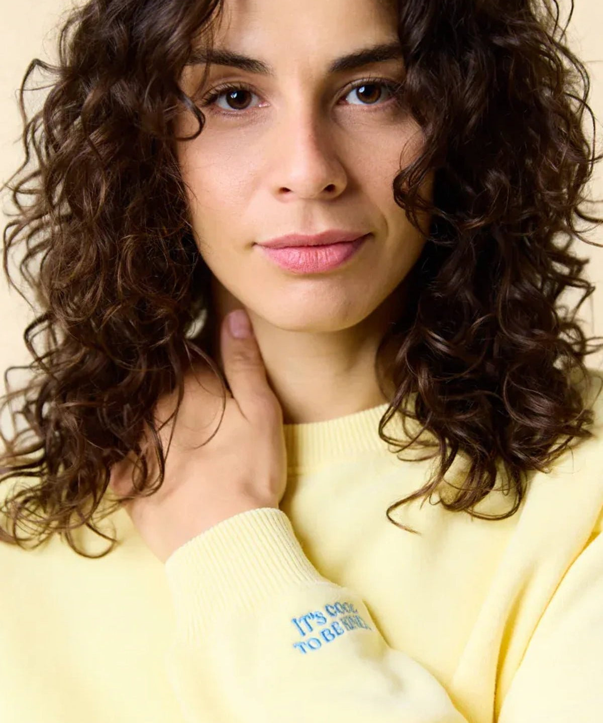 popeia - KINDNESS Sweater • Butter Yellow - Pullover - ROSA ECK