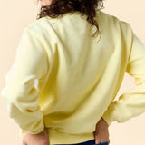 popeia - KINDNESS Sweater • Butter Yellow - Pullover - ROSA ECK