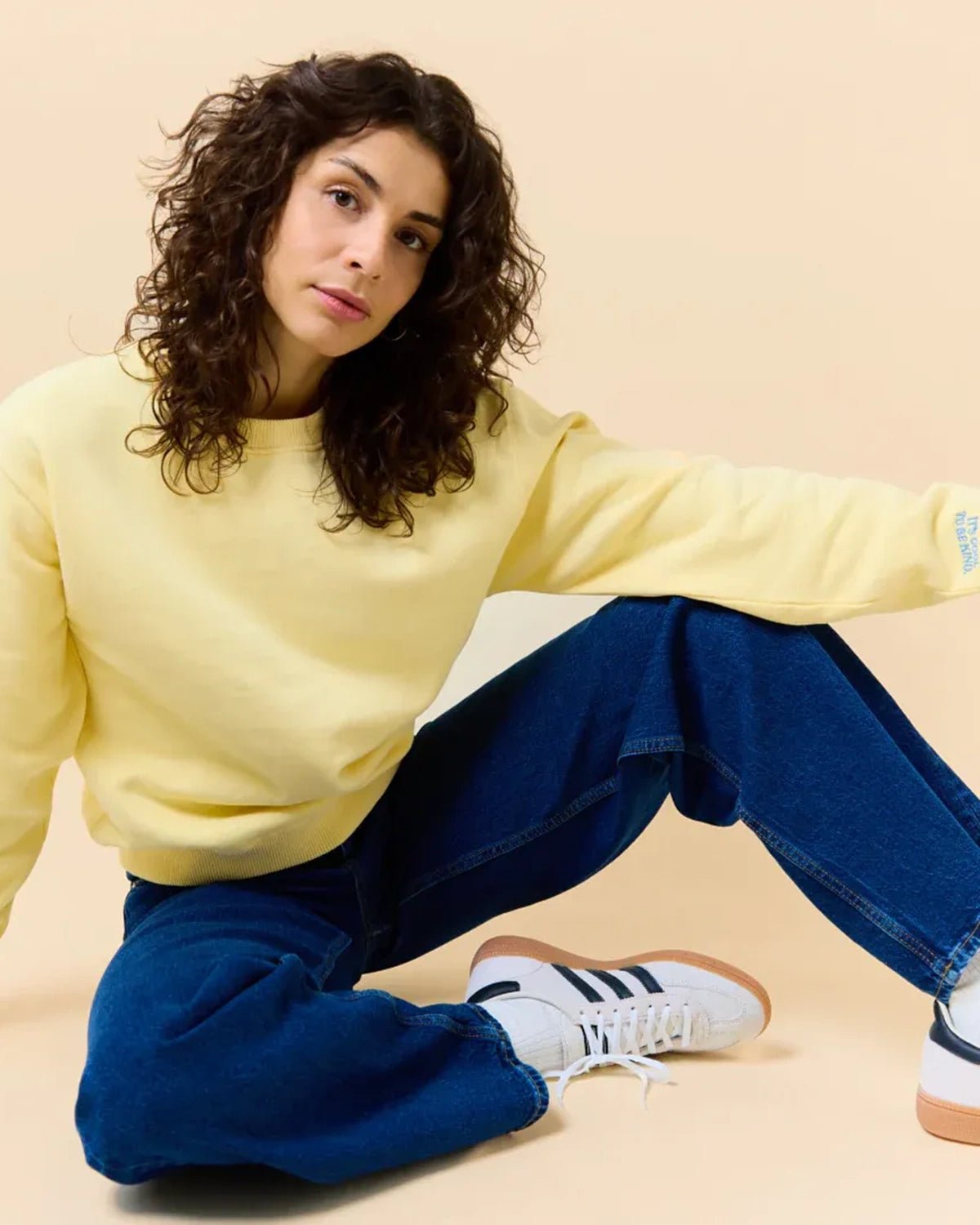 popeia - KINDNESS Sweater • Butter Yellow - Pullover - ROSA ECK