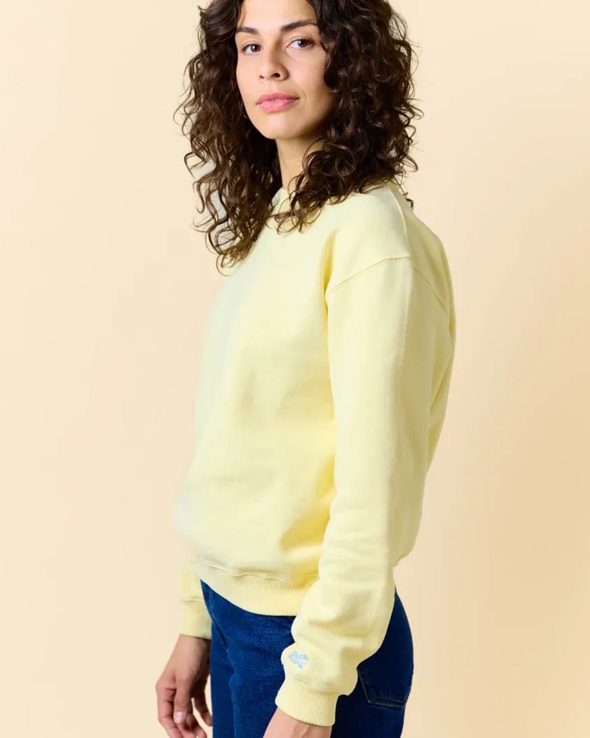 popeia - KINDNESS Sweater • Butter Yellow - Pullover - ROSA ECK