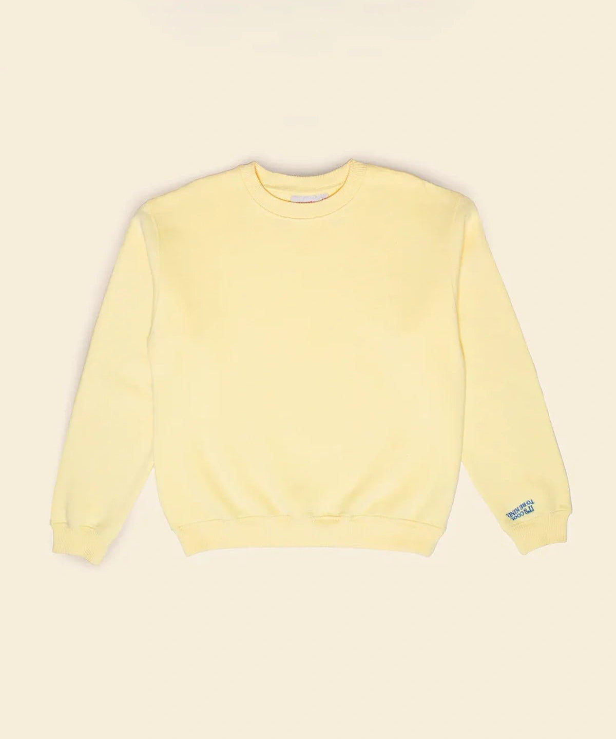popeia - KINDNESS Sweater • Butter Yellow - Pullover - ROSA ECK