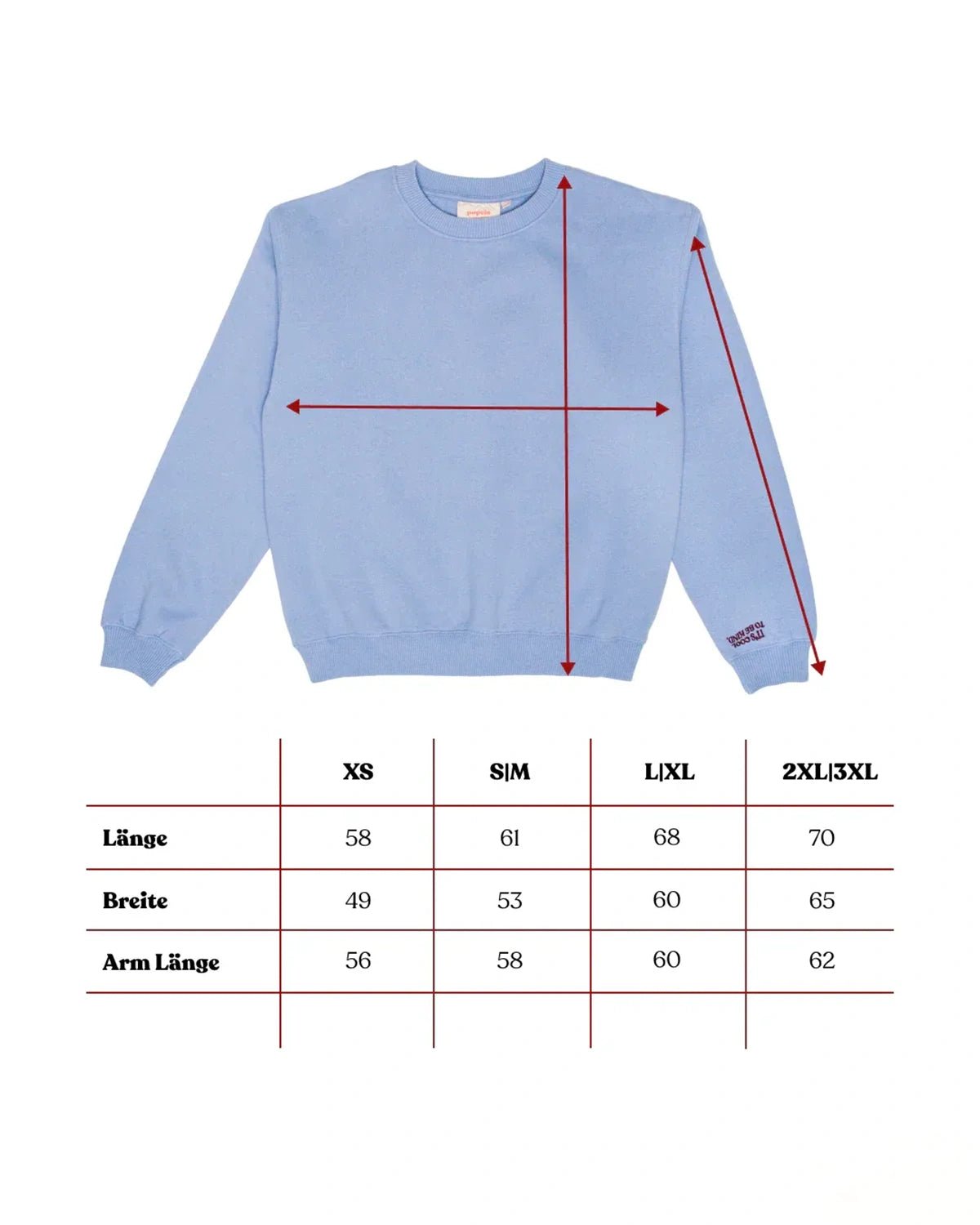 popeia - KINDNESS Sweater • Eisblau - Pullover - ROSA ECK