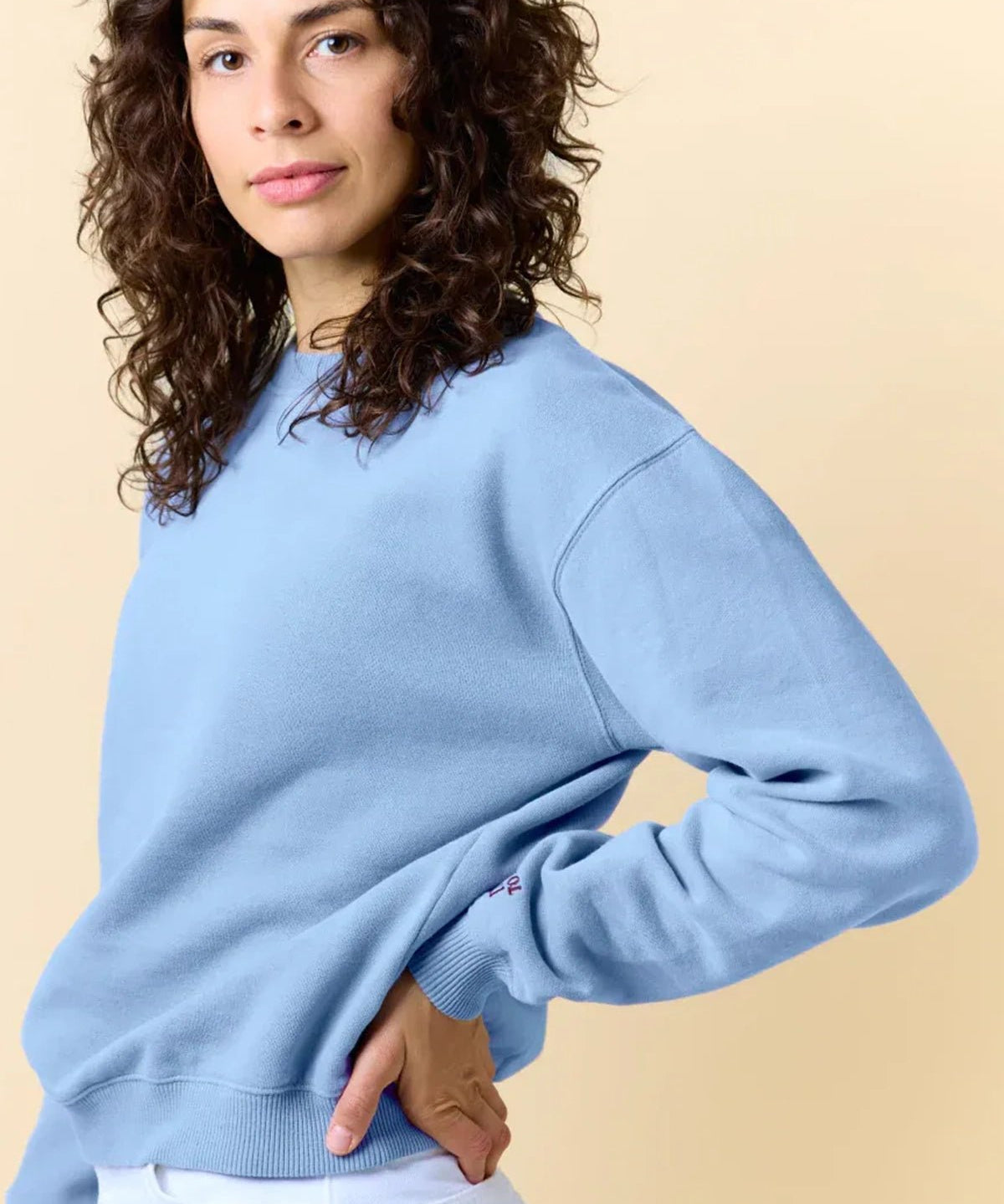 popeia - KINDNESS Sweater • Eisblau - Pullover - ROSA ECK