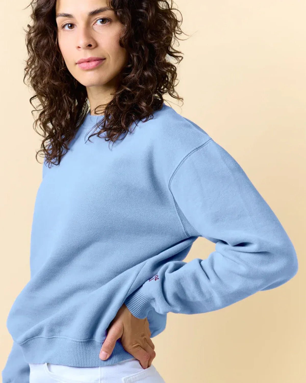 popeia - KINDNESS Sweater • Eisblau - Pullover - ROSA ECK