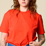 popeia - T-Shirt aus Bio - Baumwolle • Rot - T-Shirt - ROSA ECK Concept Store