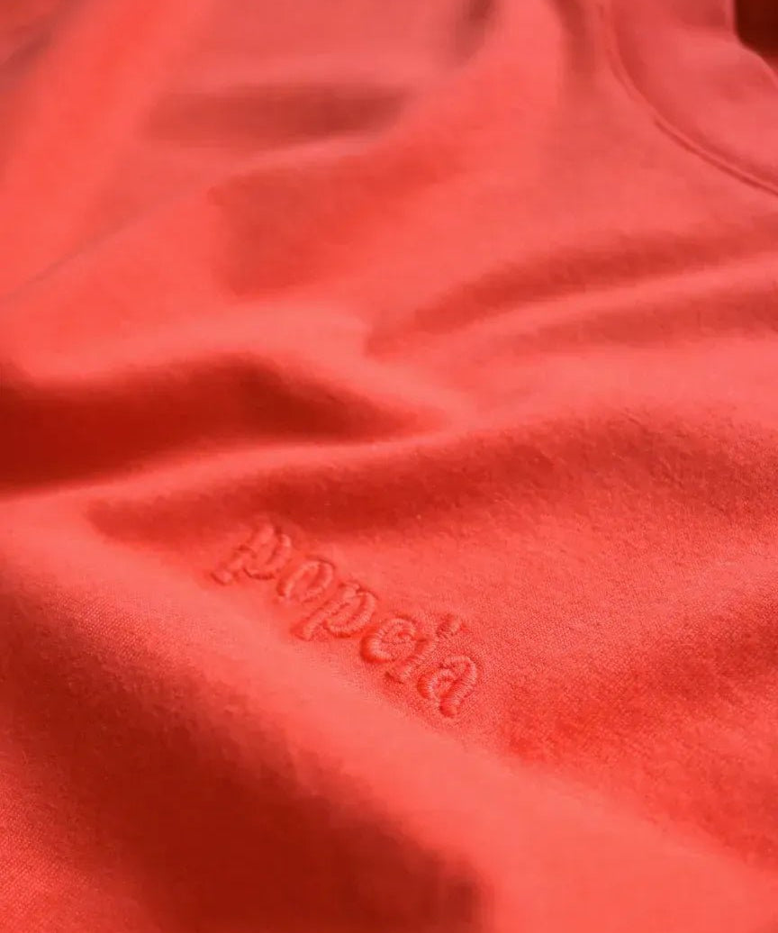 popeia - T-Shirt aus Bio - Baumwolle • Rot - T-Shirt - ROSA ECK Concept Store