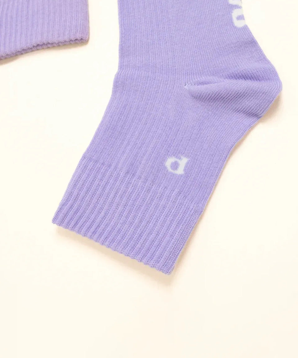 popeia - THE CASUAL Ankle Socken aus Bio - Baumwolle • Lila - Socken - ROSA ECK Concept Store