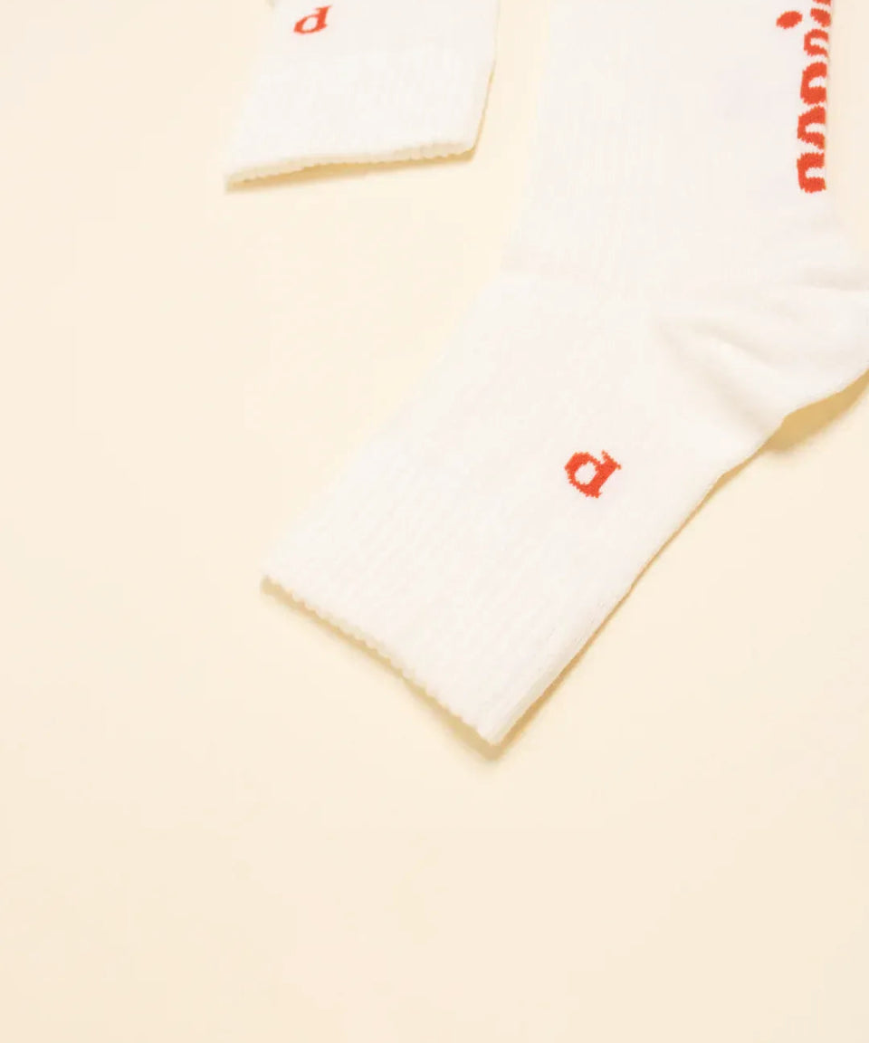 popeia - THE CASUAL Ankle Socken aus Bio - Baumwolle • Off - White - Socken - ROSA ECK Concept Store