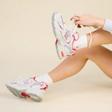 popeia - THE CASUAL Ankle Socken aus Bio - Baumwolle • Off - White - Socken - ROSA ECK Concept Store
