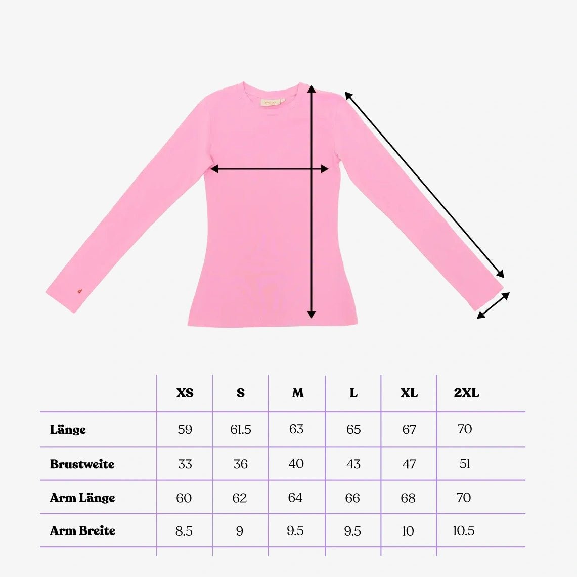 popeia - TIGHT Langarmshirt aus Bio - Baumwolle • Dunkelbraun - ROSA ECK