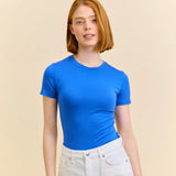 TIGHT T-Shirt aus Bio-Baumwolle • Königsblau