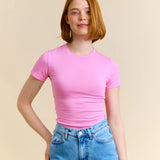 TIGHT T-Shirt aus Bio-Baumwolle • Pink