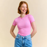 TIGHT T-Shirt aus Bio-Baumwolle • Pink