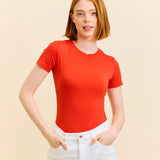 TIGHT T-Shirt aus Bio-Baumwolle • Rot