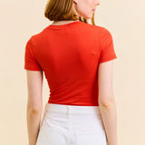 TIGHT T-Shirt aus Bio-Baumwolle • Rot