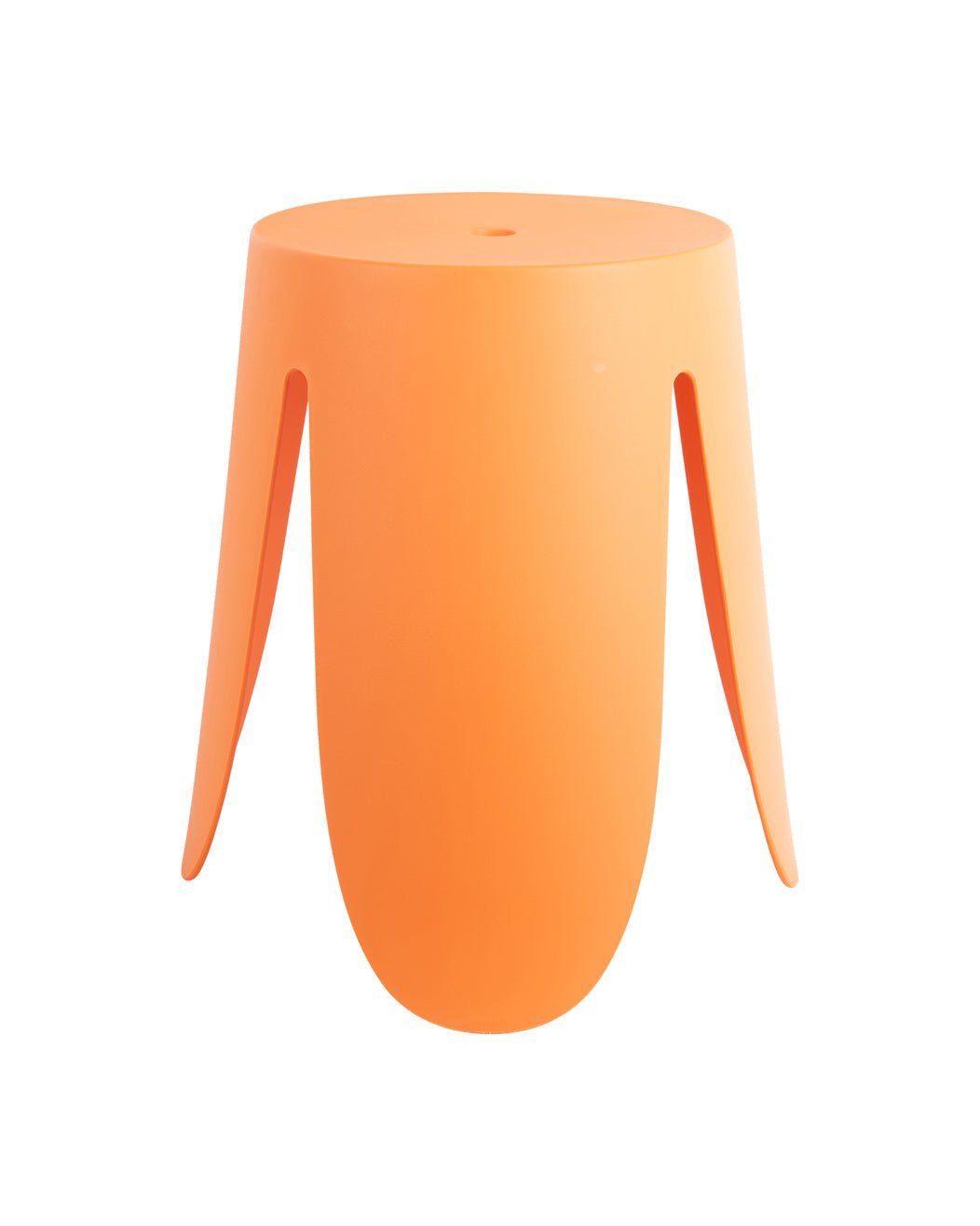 Present Time - STOOL RAVISH Sitzhocker | Bright orange - Stuhl - ROSA ECK - Orange, Stuhl,