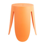 Present Time - STOOL RAVISH Sitzhocker | Bright orange - Stuhl - ROSA ECK - Orange, Stuhl,