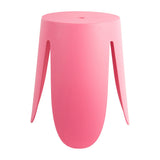 Present Time - STOOL RAVISH Sitzhocker | Bright pink - Stuhl - ROSA ECK - Rosa, Stuhl,