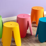 Present Time - STOOL RAVISH Sitzhocker | Bright pink - Stuhl - ROSA ECK - Rosa, Stuhl,