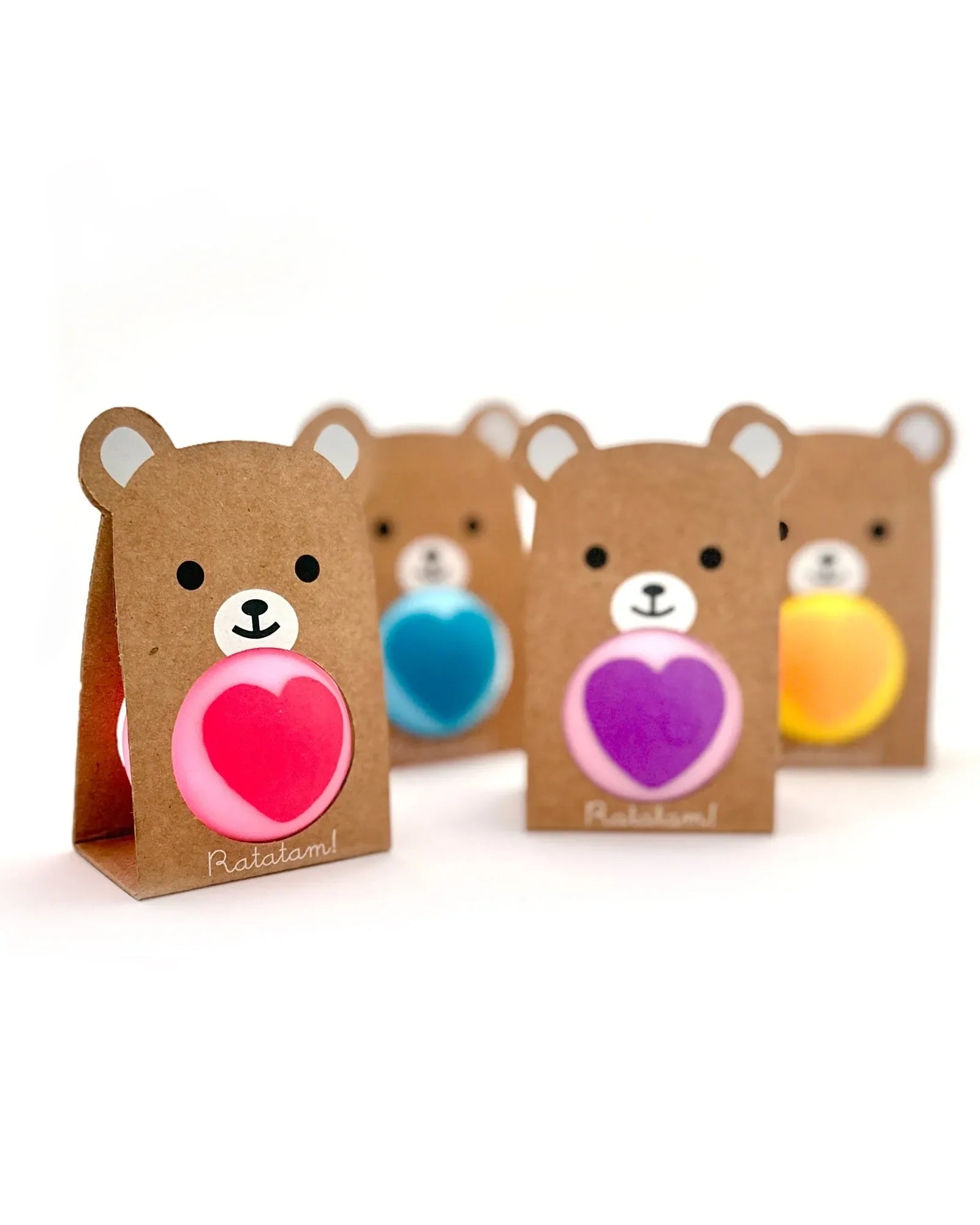 Ratatam - BABY BEAR Flummi • Blau - ROSA ECK