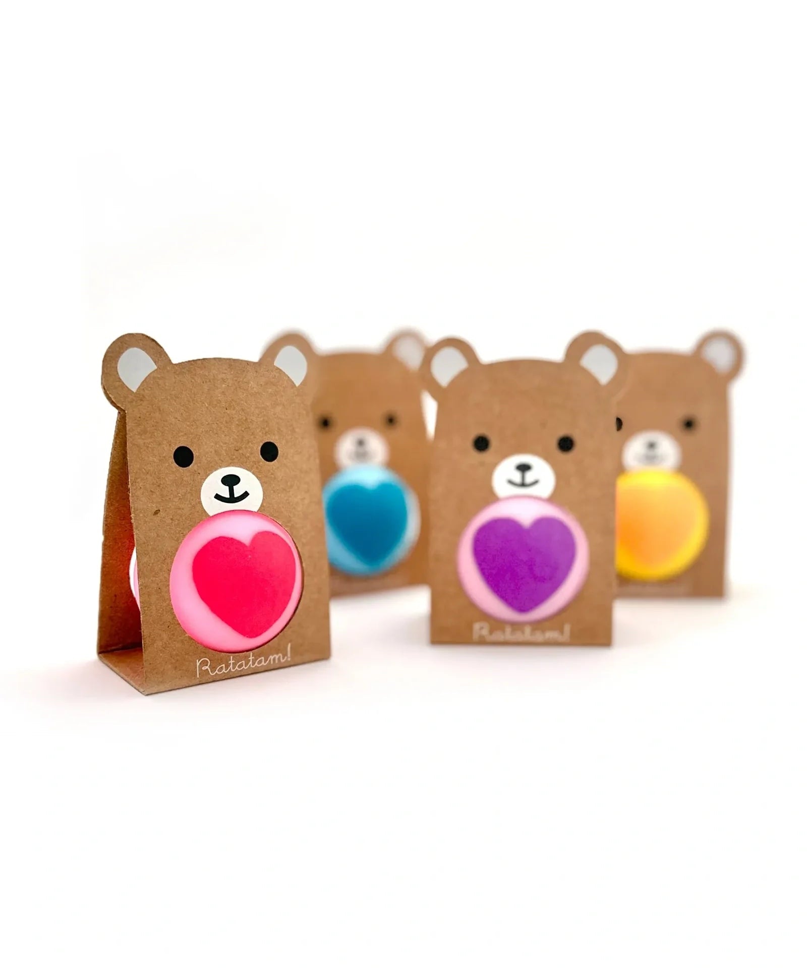 Ratatam - BABY BEAR Flummi • Lila - ROSA ECK