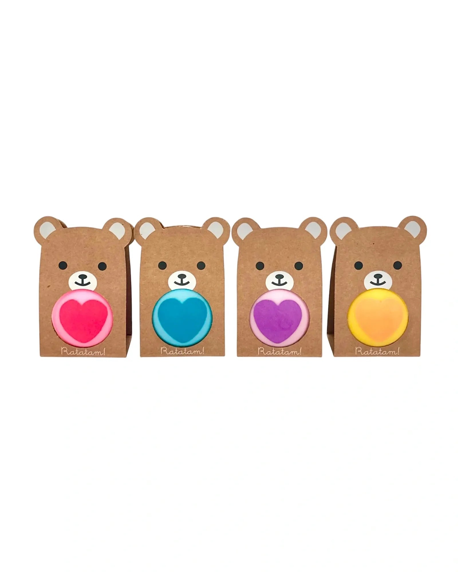Ratatam - BABY BEAR Flummi • Lila - ROSA ECK