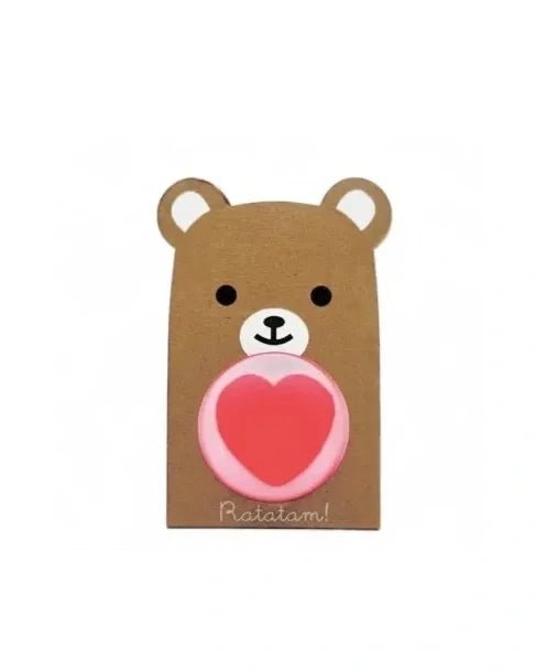 Ratatam - BABY BEAR Flummi • Pink - ROSA ECK