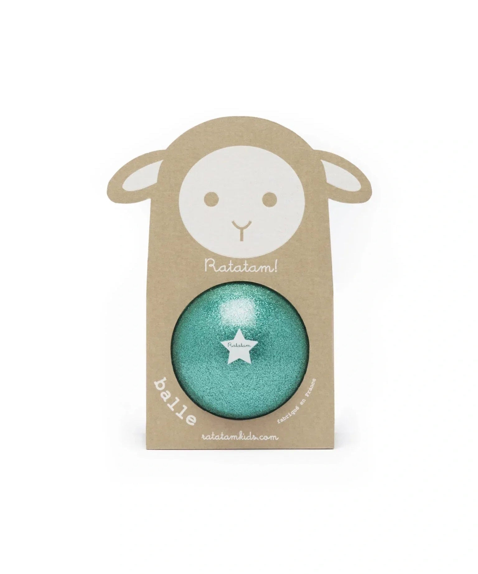 Ratatam - BABY SHEEP Spielball (⌀ 10 cm) • Grün - ROSA ECK