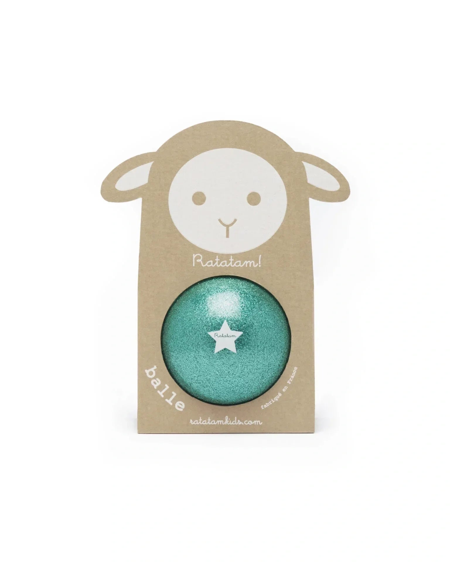 Ratatam - BABY SHEEP Spielball (⌀ 10 cm) • Grün - ROSA ECK