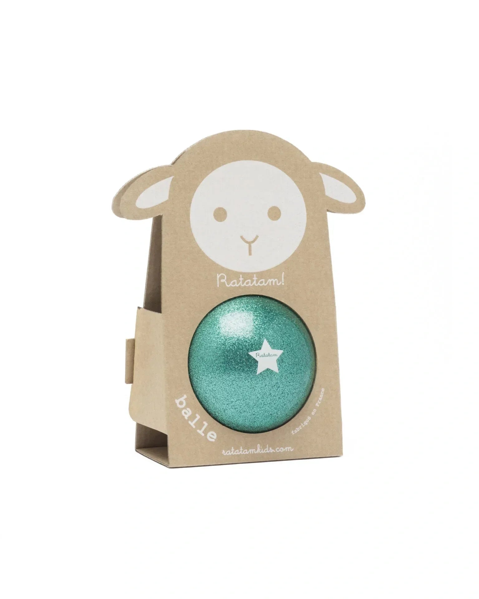 Ratatam - BABY SHEEP Spielball (⌀ 10 cm) • Grün - ROSA ECK