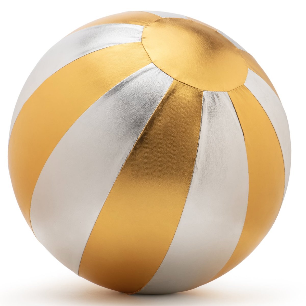 Ratatam - CIRCUS FABRIC BALLOON Großer Stoff - Ballon (40 cm) | Gold Silber - ROSA ECK