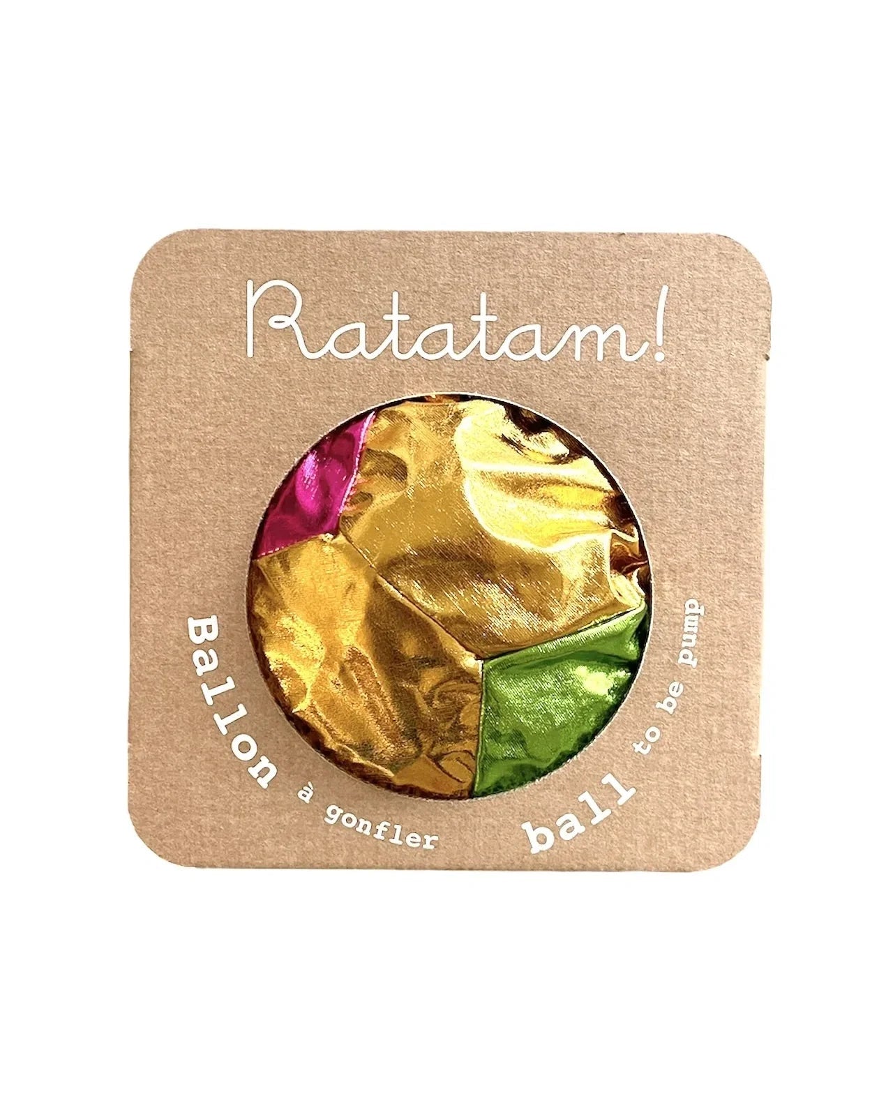Ratatam - CIRCUS Stoffball (⌀ 40 cm) • Silber - ROSA ECK