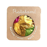 Ratatam - CIRCUS Stoffball (⌀ 40 cm) • Silber - ROSA ECK