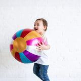 Ratatam - CIRCUS Zirkusball aus Stoff (⌀ 40 cm) • Bunt - Spielzeug - ROSA ECK Concept Store
