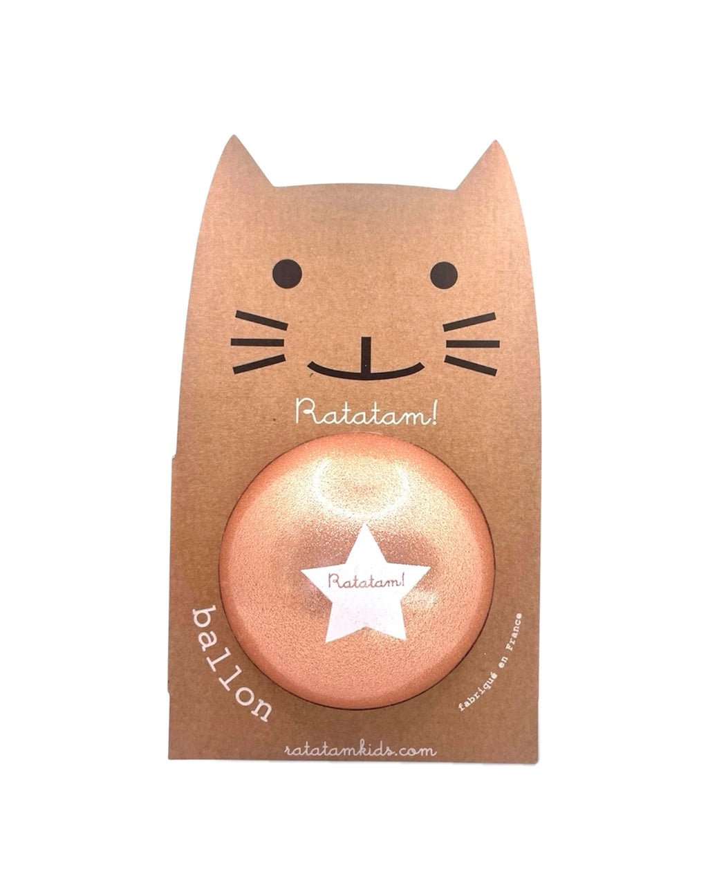 Ratatam - Glitzerball (⌀ 22 cm) • Kupfer - ROSA ECK