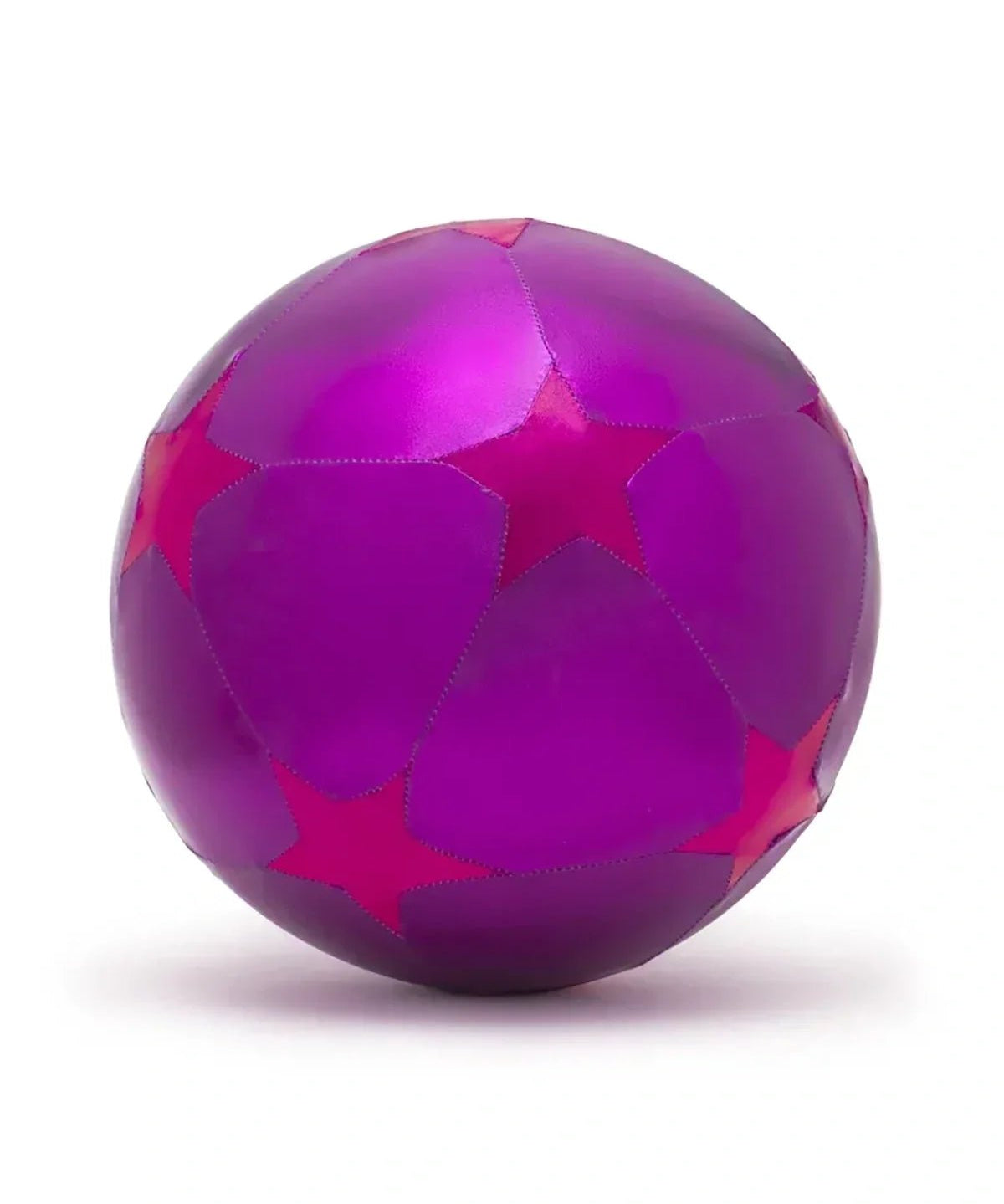 Ratatam - Großer Stoffball mit Sternen (⌀ 30 cm) • Violett - ROSA ECK