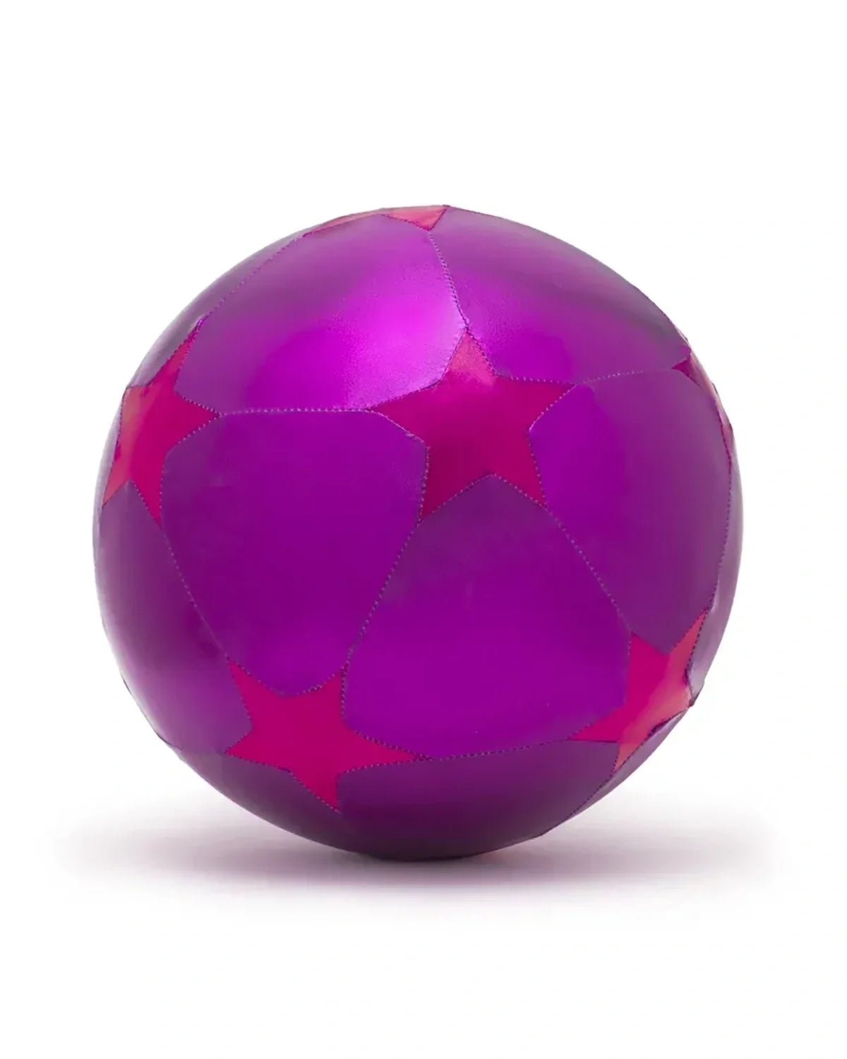 Ratatam - Großer Stoffball mit Sternen (⌀ 30 cm) • Violett - ROSA ECK
