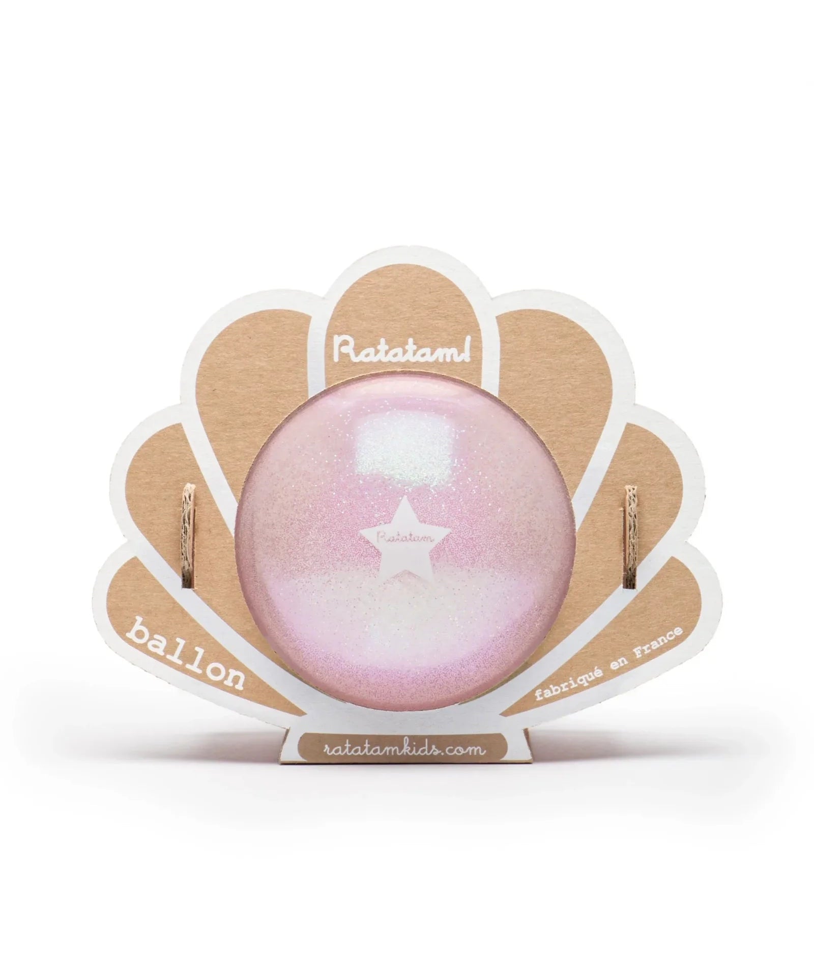 Ratatam - SHELL Spielball (⌀ 10 cm) • Pink - ROSA ECK
