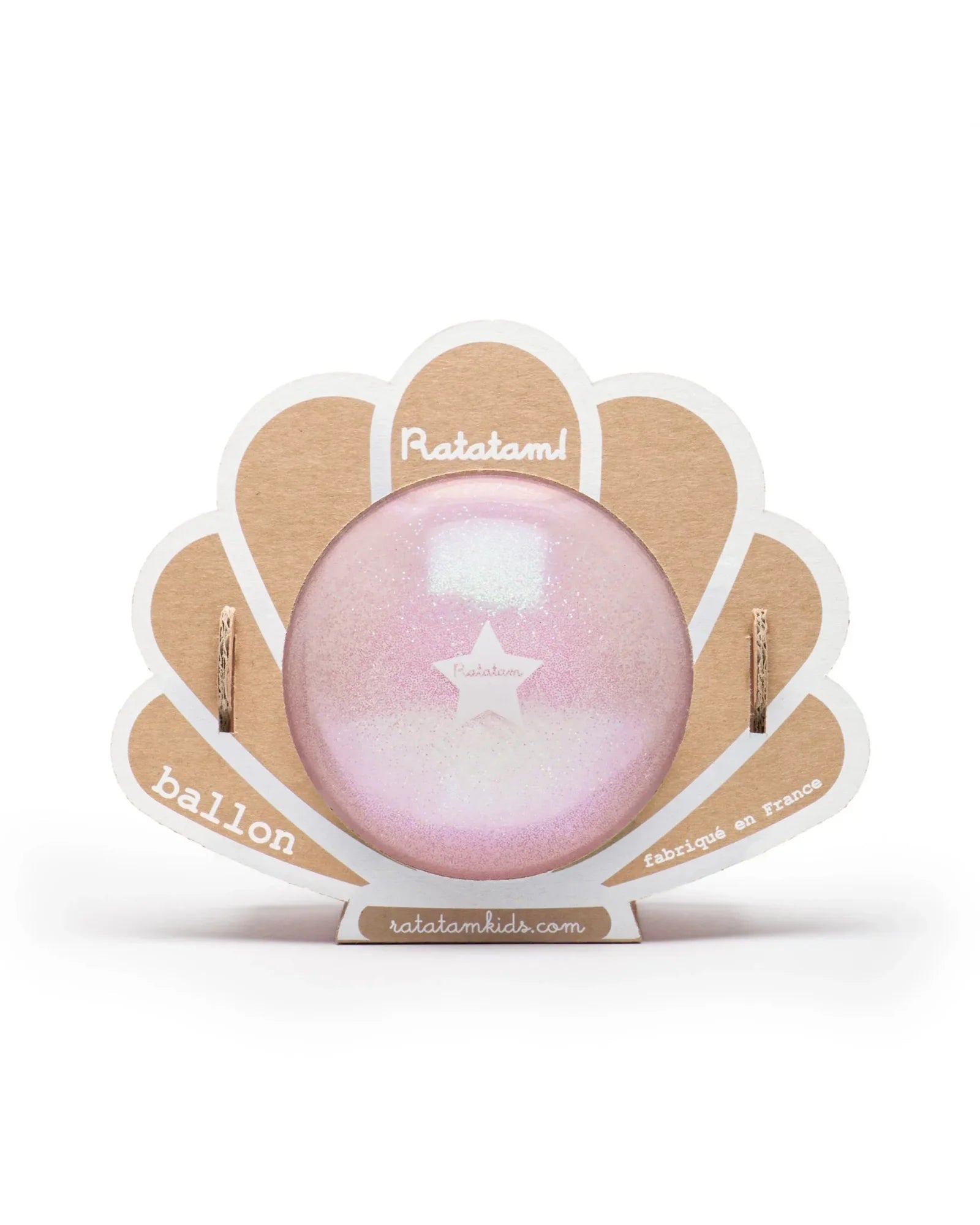 Ratatam - SHELL Spielball (⌀ 10 cm) • Pink - ROSA ECK