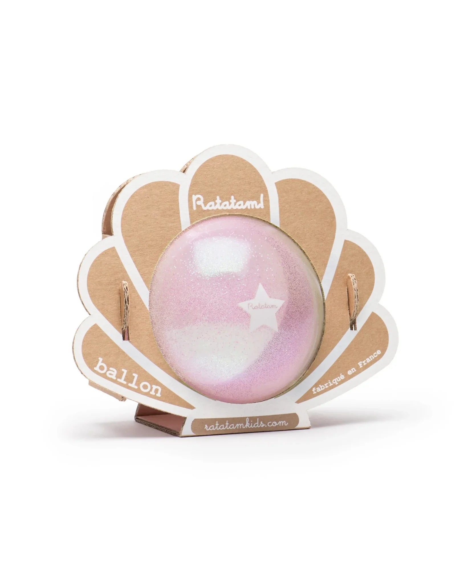 Ratatam - SHELL Spielball (⌀ 10 cm) • Pink - ROSA ECK