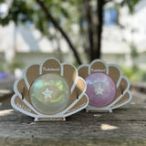 Ratatam - SHELL Spielball (⌀ 10 cm) • Weiß - ROSA ECK