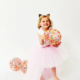 Ratatam - THE CONFETTI BALL Spielball (22 cm) | Bunt - ROSA ECK - Kinder, ,
