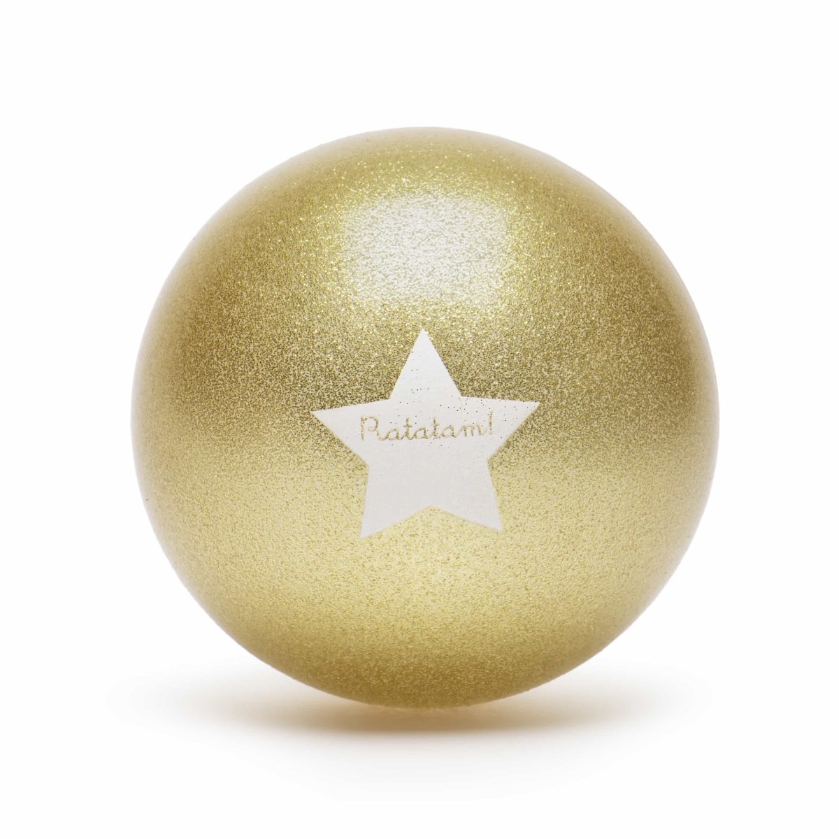 Ratatam - THE GLITTER BALLOON Spielball (15 cm) | Gold - ROSA ECK