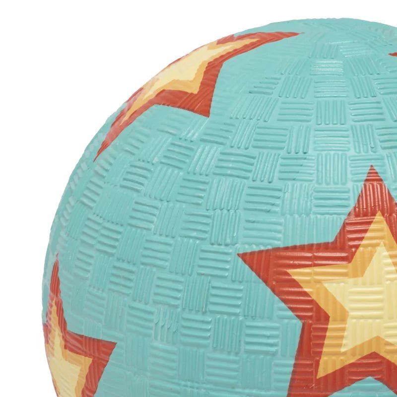 Ratatam - THE STARS Kleiner Spielball (12 cm) - ROSA ECK - Blau, Sterne,