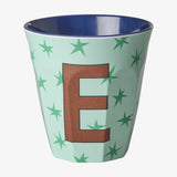rice Buchstabenbecher (250 ml) – E Stars, Grün