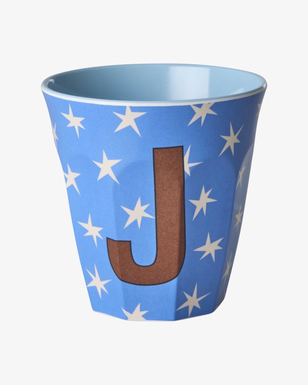 rice Buchstabenbecher (250 ml) – J Stars, Blau